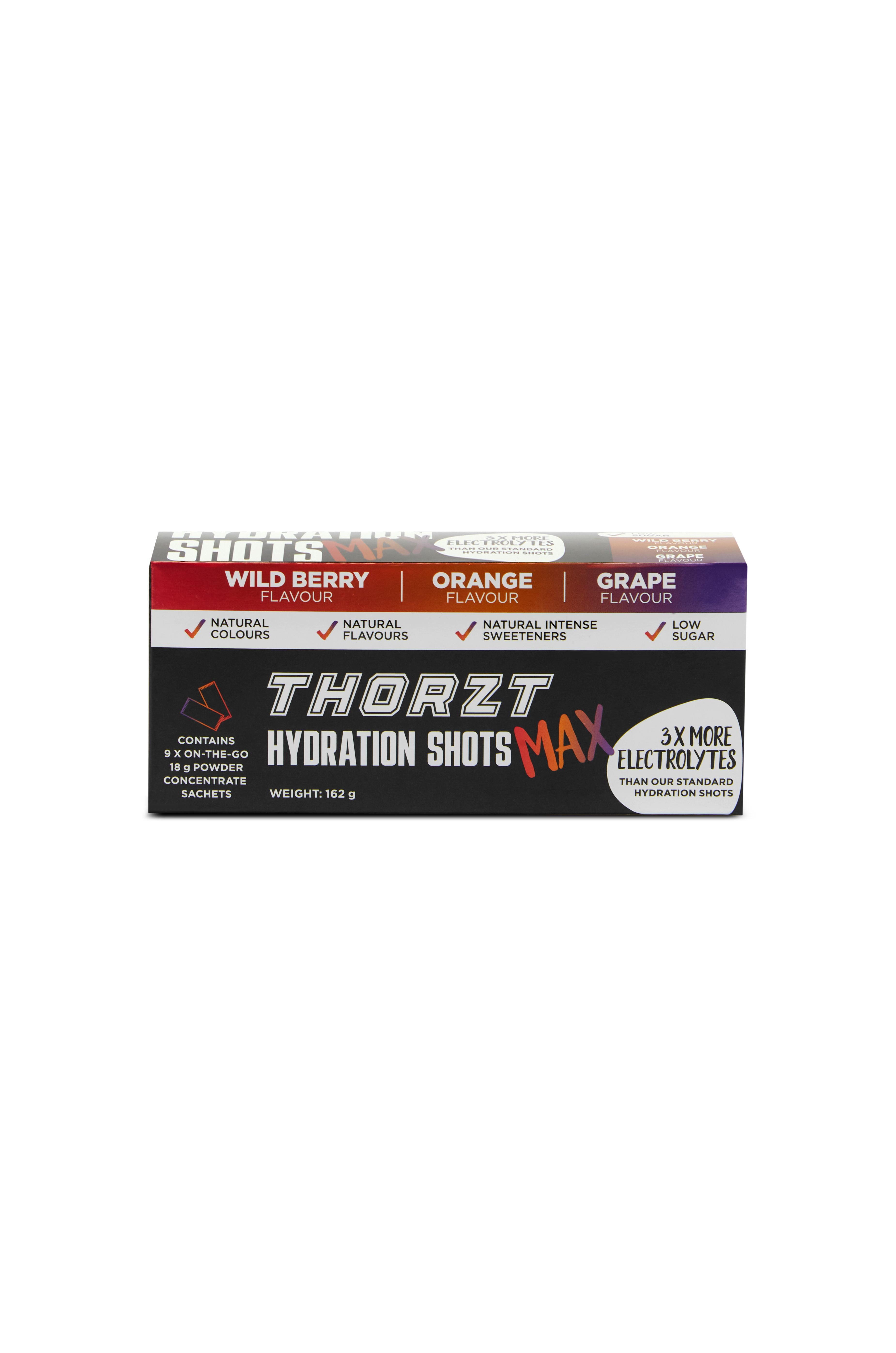 Thorzt Solo Shot Electrolyte Drink - 26gm Sachet Multi Pack, 5 Fruits