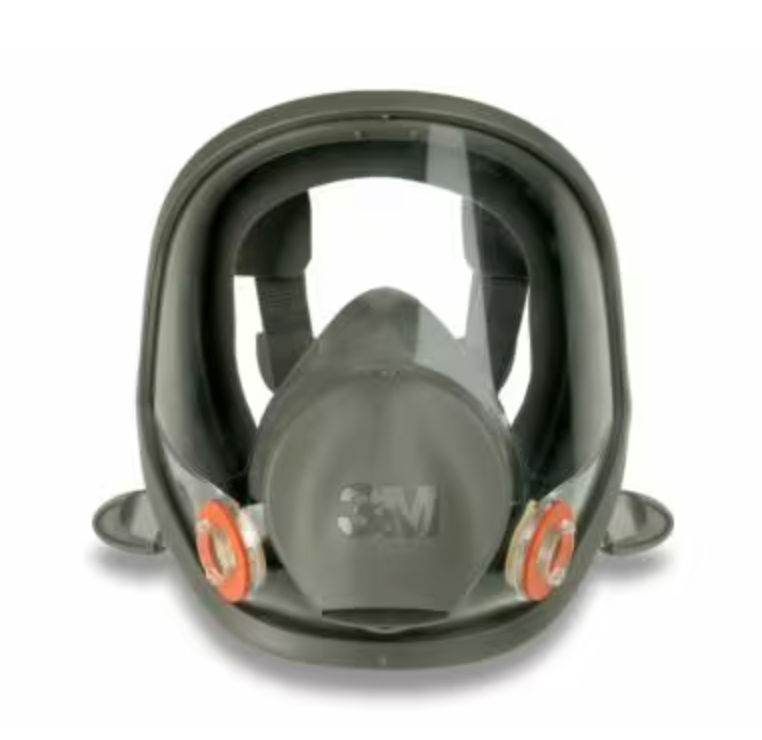 3M™ 6800 Full Face Reusable Respirator - 6000 Series Elastomeric Twin Filter - Medium