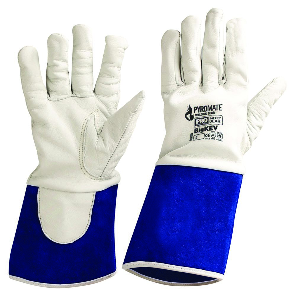 Pyromate Big Kev Welding Glove - Blue - Large