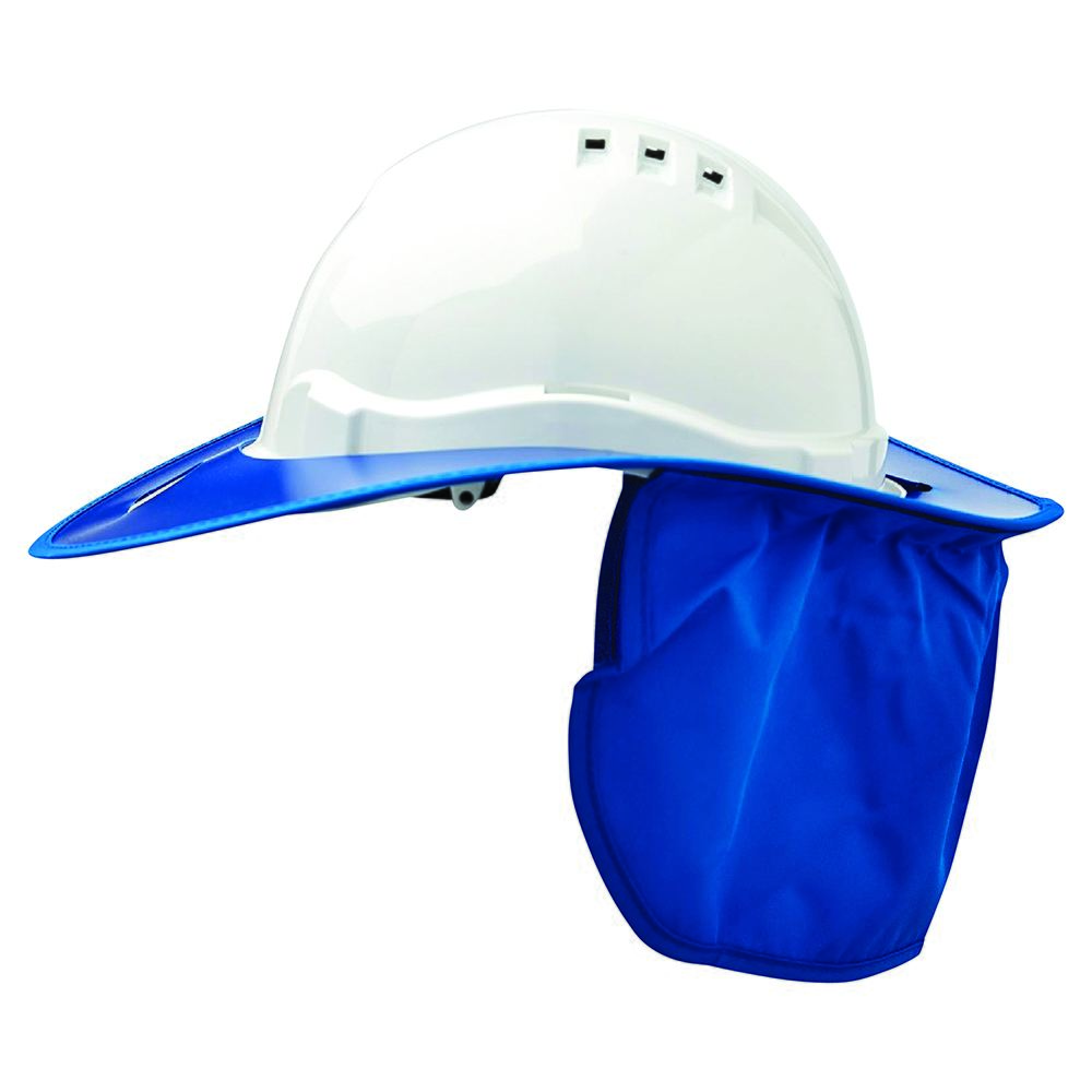 V6 Hard Hat Plastic Brim - Blue