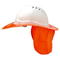 V6 Hard Hat Plastic Brim - Fluro Orange
