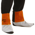 Pyromate Welders Leather Spats Large - Orange - Large