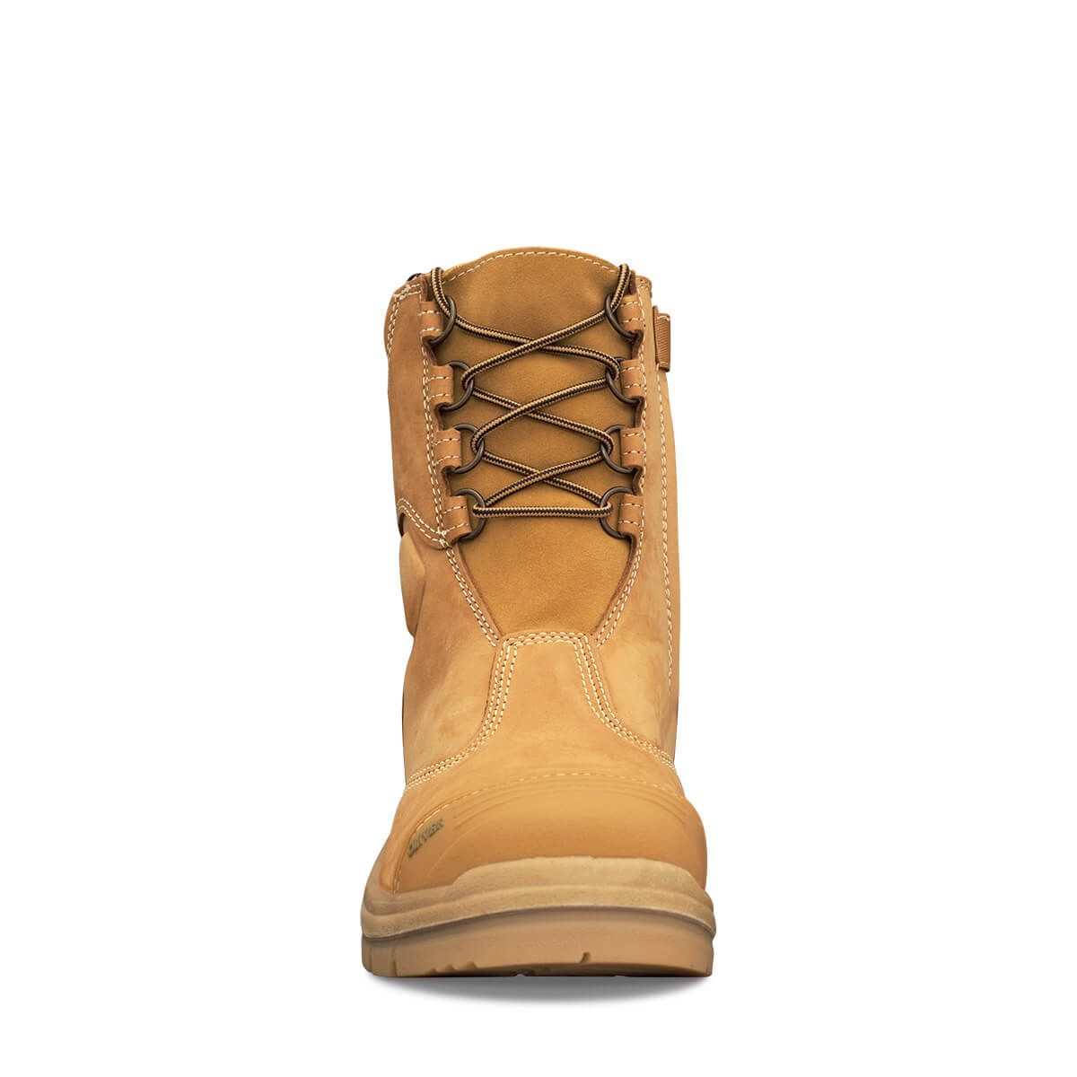Oliver 200mm Hi-Leg Wheat Zip Sided Boot AT55 - Wheat
