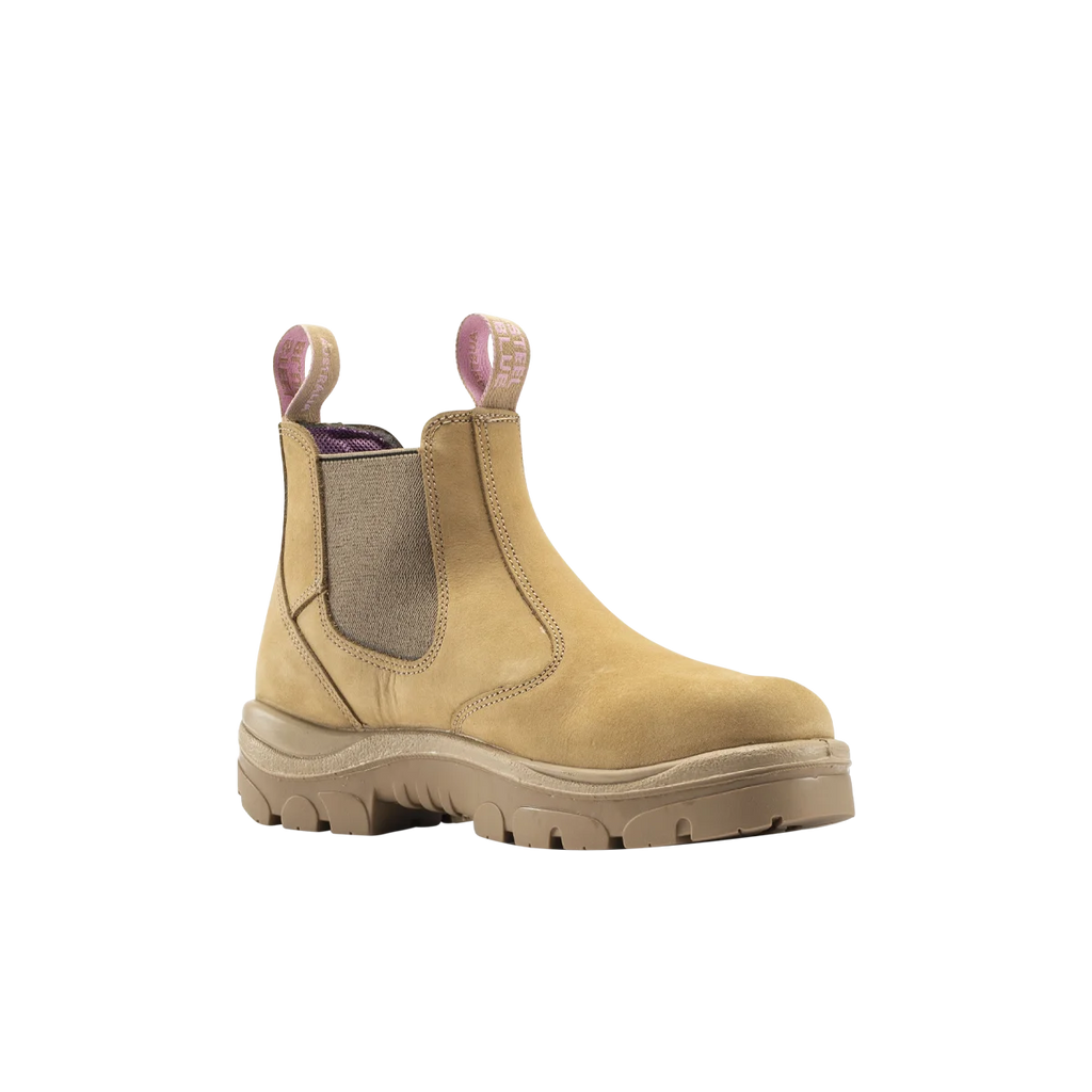Steel Blue Hobart Ladies Safety Boot - Sand - Size 4